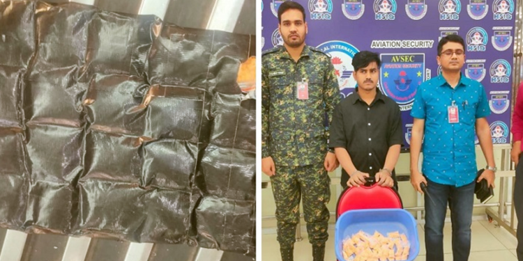 শাহজালালে ৪ হাজার ৩৬৪ পিস ইয়াবাসহ যাত্রী আটক