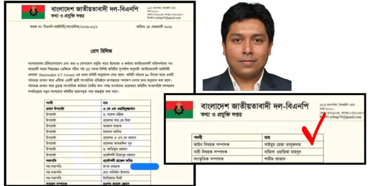 সাবেক আ’লীগ নেতার জামিনে কোটি টাকা দাবি করা প্রসিকিউটর বিএনপির আইসিটি ফোরামের নেতা