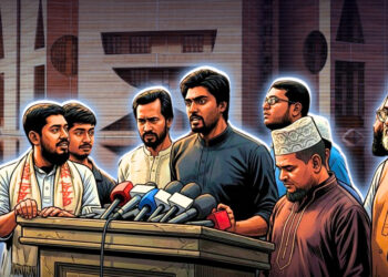 প্রথম অধিবেশনের দিনে সংসদের সামনে অবস্থান নিচ্ছেন জুলাই গণঅভ্যুত্থানে শহীদ পরিবার ও আহতরা