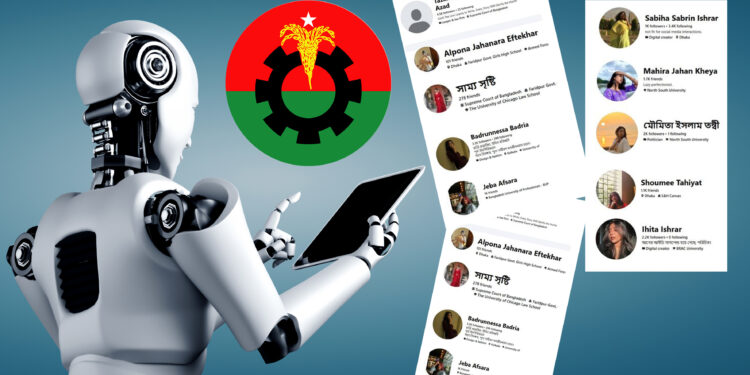 নারীদের নামে ভুয়া বট আইডি খুলে বিএনপির পক্ষে সংঘবদ্ধ প্রচারণার অভিযোগ