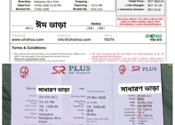 মন্ত্রীর বক্তব্য বনাম ভাড়ার প্রকৃত অবস্থা!