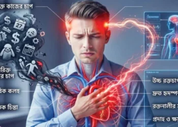 মানসিক চাপ থেকে বাড়তে পারে হৃদরোগ
