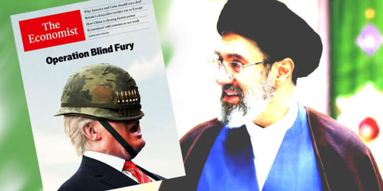 অপারেশন ‘ব্লাইন্ড ফিওরি’: পেন্টাগনের ইরান নীতি নিয়ে ইকোনমিস্টের প্রচ্ছদ