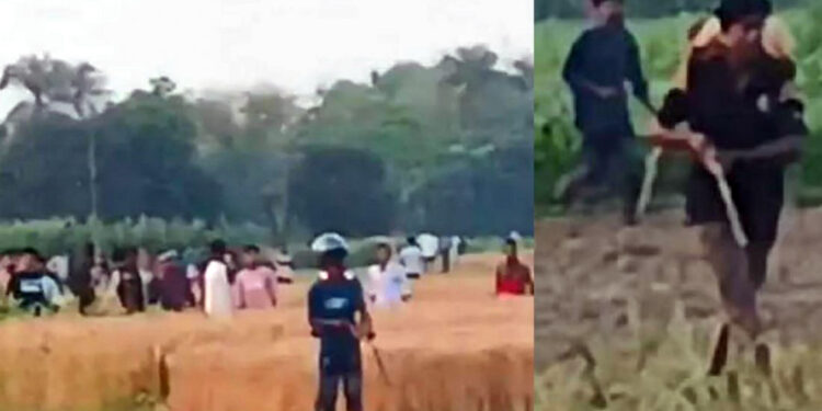 বোতলের ছিপি ছোড়ায় আ.লীগ-বিএনপির সংঘর্ষ, গুলিবিদ্ধসহ আহত ৭