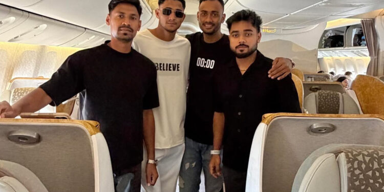 পিএসএল খেলতে একসঙ্গে দেশ ছাড়লেন চার বাংলাদেশি ক্রিকেটার