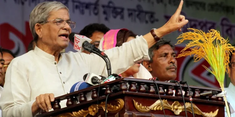 বিএনপি নেতা-কর্মীদের পেছনে রাডার ফিট করে দিয়েছি: মির্জা ফখরুল