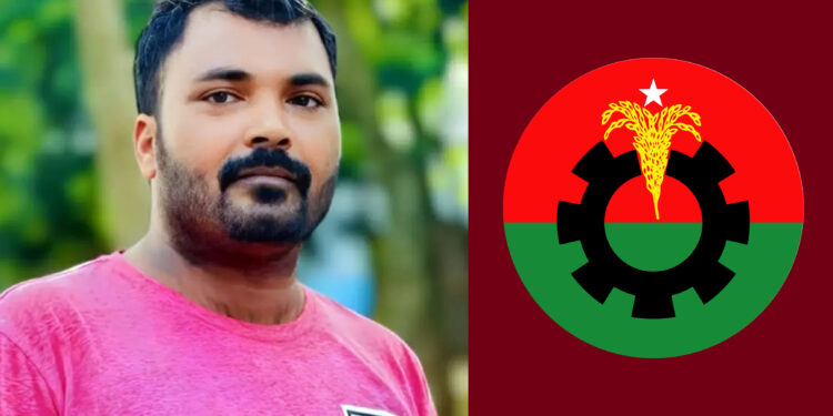 বিএনপি নেতাকে পেটালেন স্বেচ্ছাসেবক লীগ নেতা