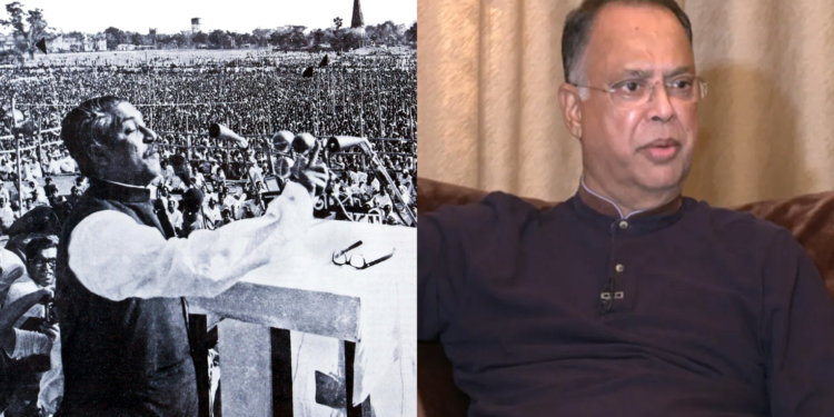 ‘শেখ মুজিব ৭ মার্চের ভাষণ জয় বাংলা, জয় পাকিস্তান বলে শেষ করেছিলেন’