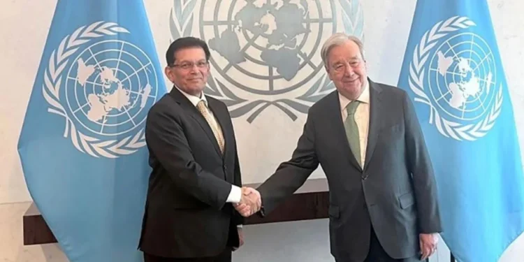 বাংলাদেশের প্রতি সমর্থন ও সংহতি জাতিসংঘ মহাসচিবের
