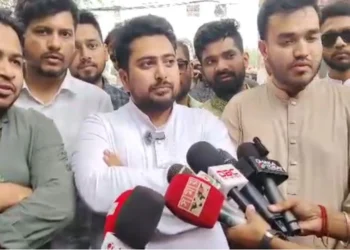 সংবিধানের দোহাই দিয়ে সংবিধান মানছে না বিএনপি: নাহিদ ইসলাম