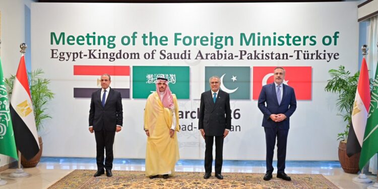 ইসলামাবাদে ইরান ইস্যুতে বৈঠকে বসেছে মিশর, সৌদি, পাকিস্তান ও তুরস্ক