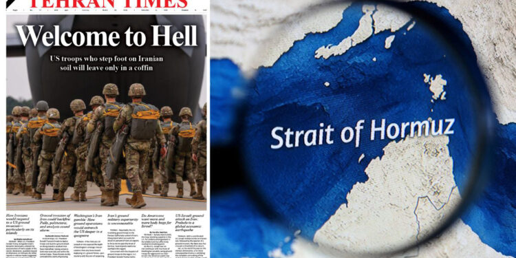 ইরানের মাটিতে পা রাখলে মার্কিন সেনারা বের হতে পারবে কেবলই কফিনে