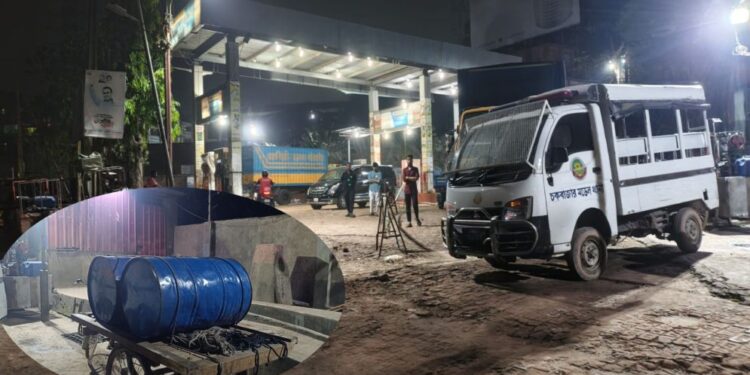 হাজি সেলিমের পাম্পে ড্রামে করে তেল বিক্রির অভিযোগ