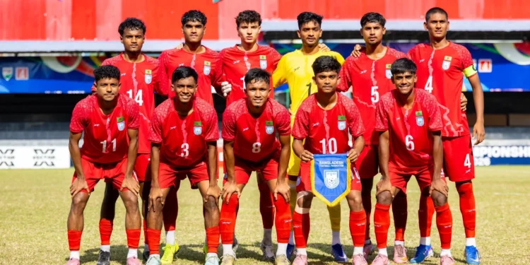 সাফ অনূর্ধ্ব-২০ চ্যাম্পিয়নশিপে নেপালকে হারিয়ে ফাইনালে বাংলাদেশ