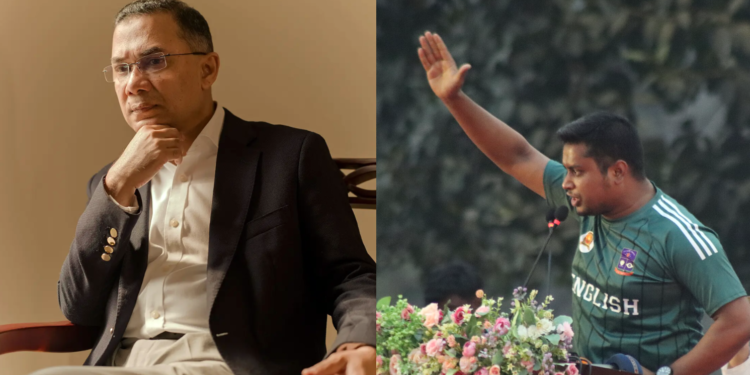 তারেক রহমান নিজে দেশ পরিচালনা করতে পারছেন, নাকি অন্য কেউ— প্রশ্ন হাসনাতের