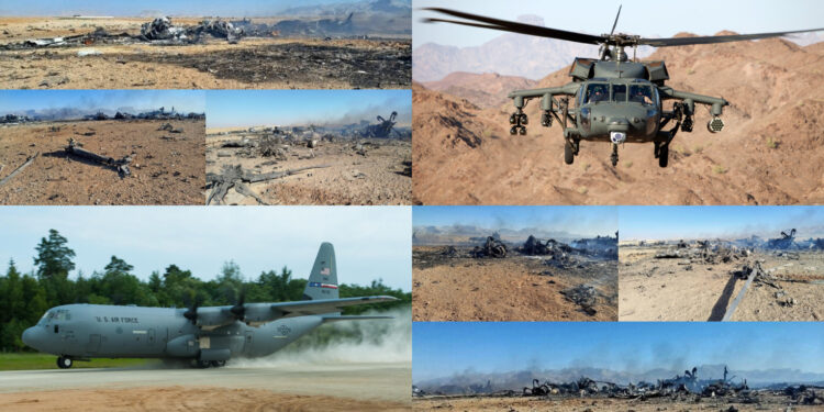 পাইলটকে উদ্ধার করতে আসা হেলিকপ্টার ও জ্বালানি সরবরাহকারী বিমান ধ্বংসের দাবি ইরানের