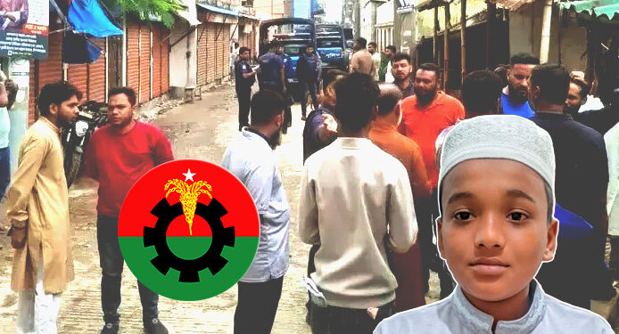 নারায়ণগঞ্জে বিএনপির দুই গ্রুপের গোলাগুলির মধ্যে পড়ে শিশু গুলিবিদ্ধ