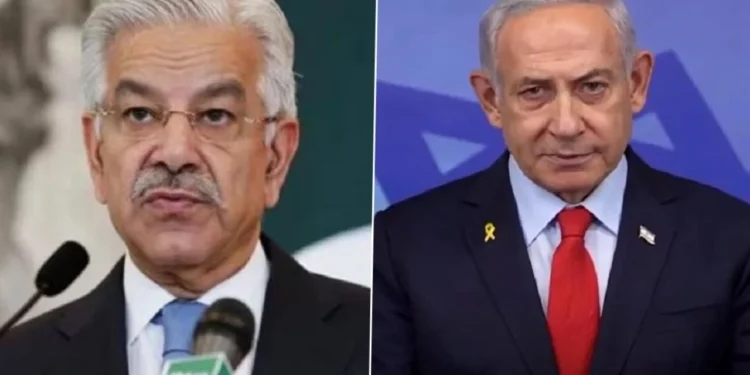 ইসরাইল মানবতার জন্য অভিশাপ: পাক প্রতিরক্ষামন্ত্রী, জবাব দিলো তেলআবিব