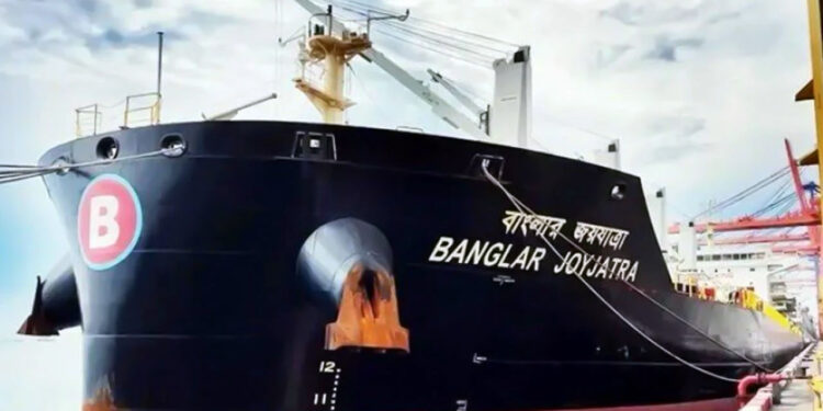 হরমুজ প্রনালী পেরোনোর অনুমতি পেলো না ‘বাংলার জয়যাত্রা’