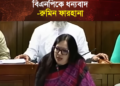 আমাকে মনোনয়ন না দেওয়ার জন্য বিএনপিকে ধন্যবাদ – রুমিন ফারহানা