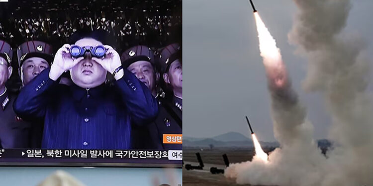 একের পর এক ব্যালিস্টিক ক্ষেপণাস্ত্র ছুড়ল উত্তর কোরিয়া