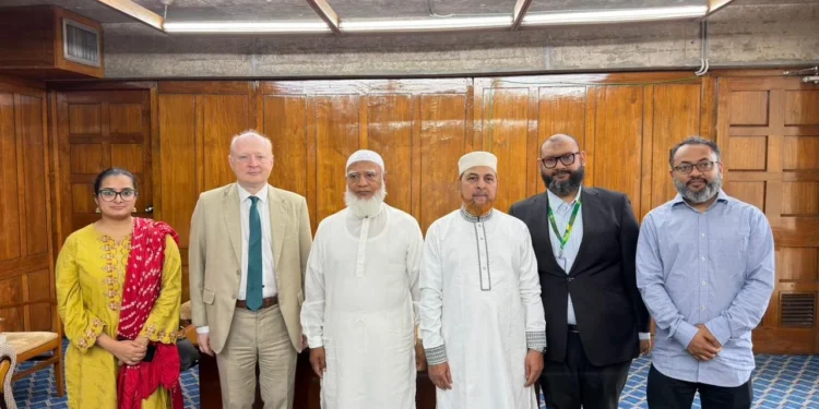 বিরোধীদলীয় নেতার সঙ্গে জার্মান রাষ্ট্রদূতের সৌজন্য সাক্ষাৎ