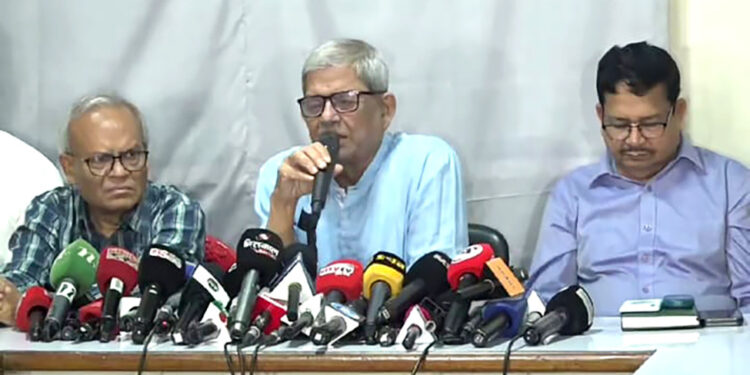 রাজনৈতিকভাবে জামায়াতকে পুরোপুরি নির্মূলে কাজ করতে হবে: মির্জা ফখরুল