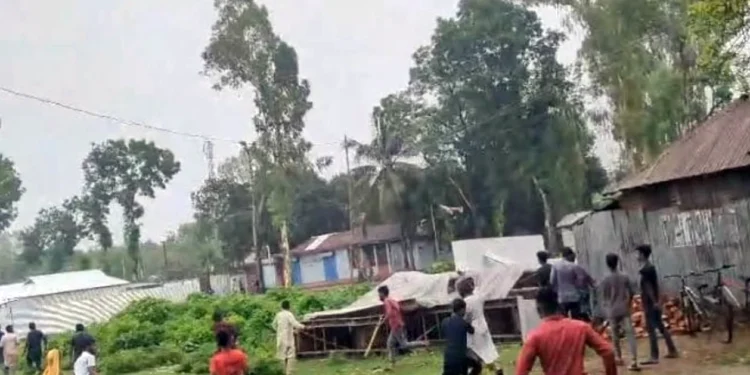 কুড়িগ্রামে জামায়াত অফিসে বিএনপি ও ছাত্রদলের হামলা