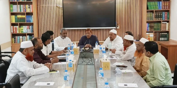 ১১ দলীয় ঐক্যের লিয়াজোঁ কমিটির বৈঠক