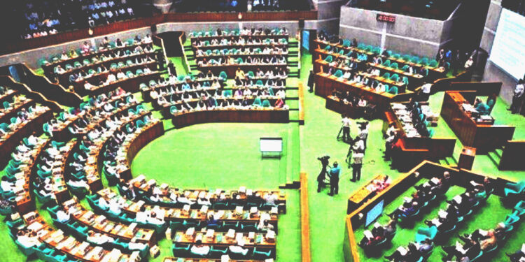 বিরোধী দলের আপত্তি থাকলেও কণ্ঠভোটে দুই বিল পাস