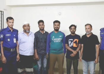 যশোরে নিষিদ্ধ যুবলীগের মিছিল: ফেসবুকে মিছিলের ভিডিও দেখে ৫ জন আটক