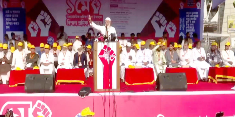 শ্রমিকদের প্রয়োজন ও মর্যাদাকে অবজ্ঞা করে সমাজ টেকসই হতে পারে না