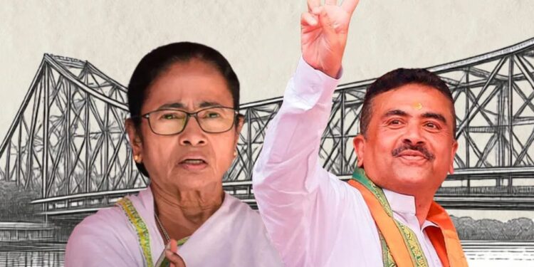 তৃণমূলের আস্থাভাজন থেকে বিজেপির বাজি; মমতার গদি দখলের পথে শুভেন্দু