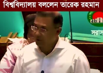 প্রাথমিক বিদ্যালয়কে ভুলে প্রাথমিক বিশ্ববিদ্যালয় বললেন তারেক রহমান