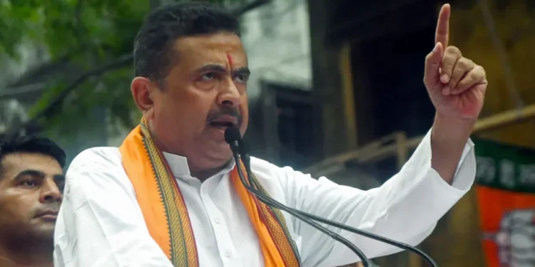 পশ্চিমবঙ্গের মুখ্যমন্ত্রী হলেন শুভেন্দু অধিকারী