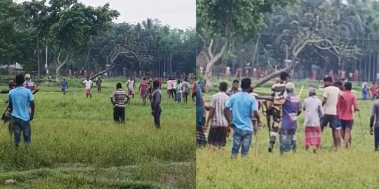 সীমান্তে বিএসএফের গরু ছিনতাইয়ের চেষ্টা, রুখে দিলো গ্রামবাসী