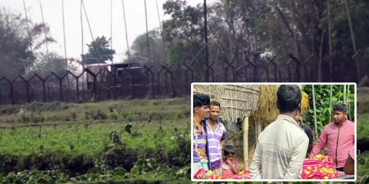 বিএসএফের গুলিতে লালমনিরহাট সীমান্তে বাংলাদেশি যুবক নিহত