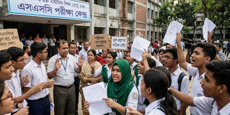 এসএসসি ও সমমান পরীক্ষায় ভুল প্রশ্ন বিতরণের হিড়িক