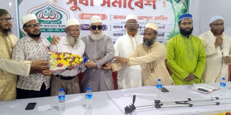 মতলব দক্ষিণের মুক্তিযোদ্ধা কমান্ডার ইঞ্জি. জসিমউদ্দীনের জামায়াতে যোগদান