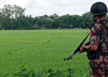 সীমান্তে বিজিবির ২ রাউন্ড ফাঁকা গুলিতে পালাল ভারতীয় চোরাকারবারিরা