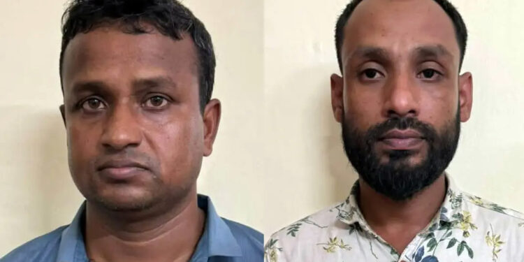 ইয়াবা বিক্রির সময় দুই পুলিশ সদস্য আটক
