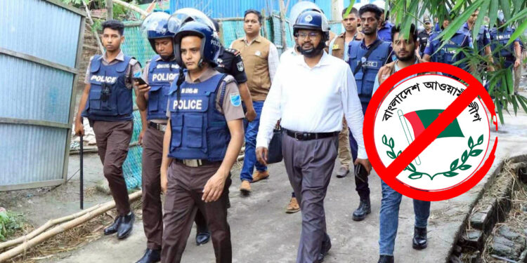 অভিযানে গিয়ে আ.লীগ নেতাকর্মীদের হামলার শিকার পুলিশ, গ্রেপ্তার ৪