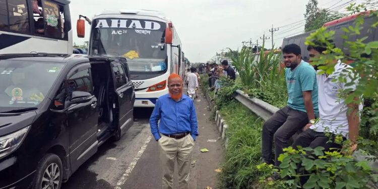 ১২ ঘণ্টায় ঢাকা থেকে টাঙ্গাইল, ফেসবুকে ক্ষোভ প্রকাশ জামায়াত এমপির