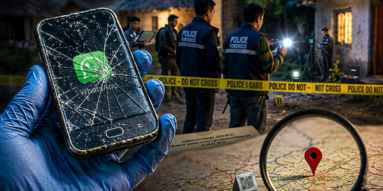 আটবার হাতবদল হওয়া মুঠোফোন খুলে দিল মা–ছেলে হত্যার রহস্য