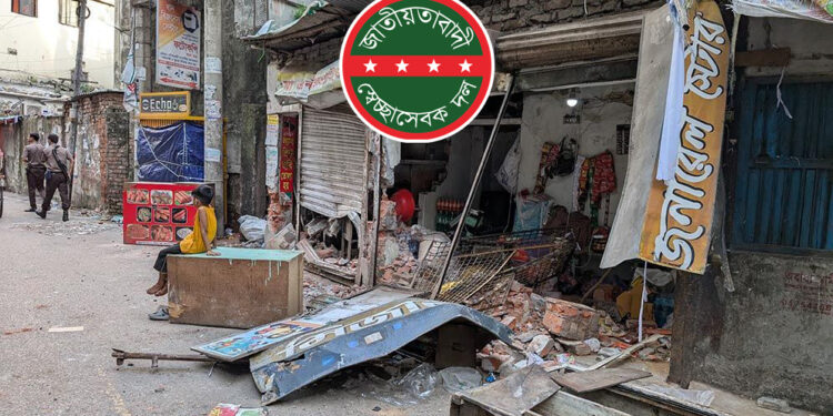 মধ্যরাতে দোকান ভাঙচুর, সাবেক স্বেচ্ছাসেবক দল নেতার বিরুদ্ধে অভিযোগ