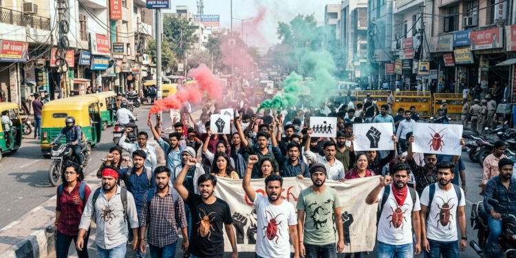 মোদীর ভিত নাড়িয়ে দেয়ার হুংকার ‘তেলাপোকা’ পার্টির!