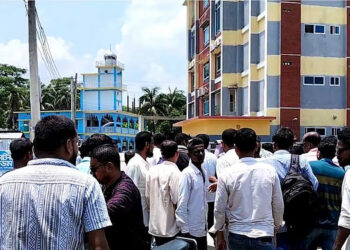 তোফায়েল আহমেদের মরদেহের ভোলায় পৌঁছাতেই ছাত্রদল-যুবদলের স্লোগান