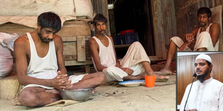 সনাতন ধর্মের প্রতিবন্ধী তিন ভাইয়ের দায়িত্ব নিলেন জামায়াত নেতা
