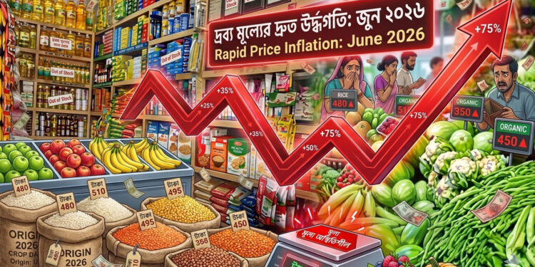 মে মাসে মূল্যস্ফীতি বেড়ে ৯.৪২ শতাংশ, চাপে সাধারণ মানুষ