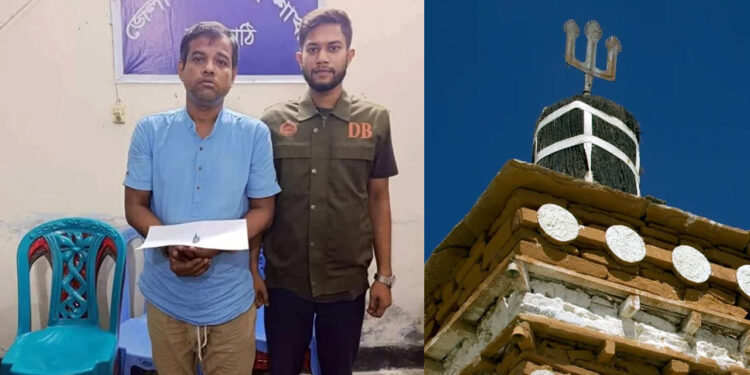 ঝালকাঠি শহরে ইয়াবাসহ মন্দিরের পুরোহিত গ্রেপ্তার